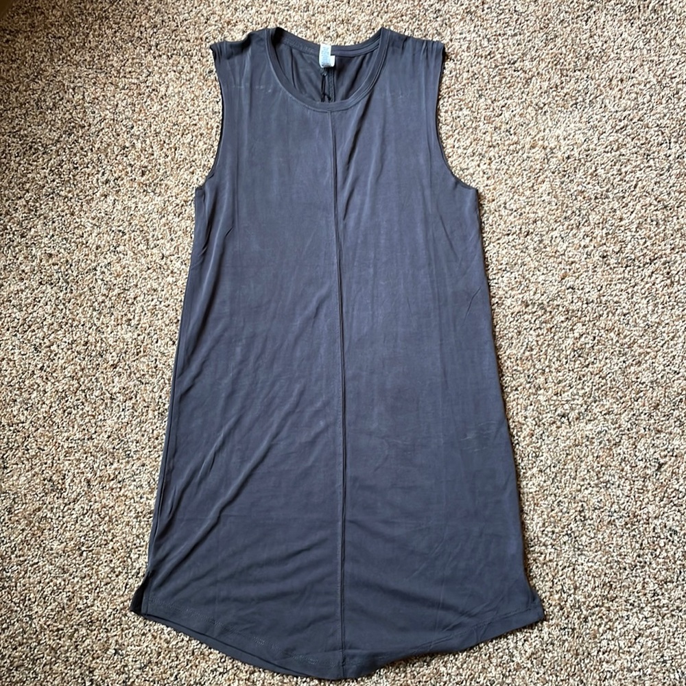 Zyia Charcoal Tybee Island Dress
